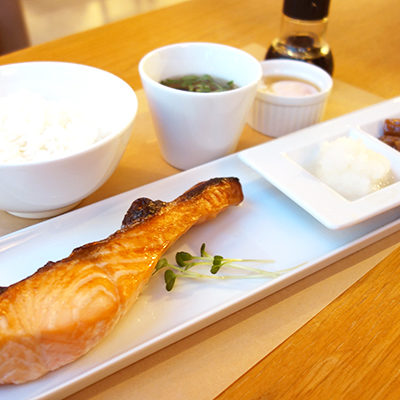 鮭定食
